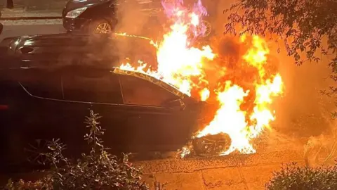 Arrest over suspected arson on property linked to Keir Starmer Arrest over suspected arson on property linked to Keir Starmer