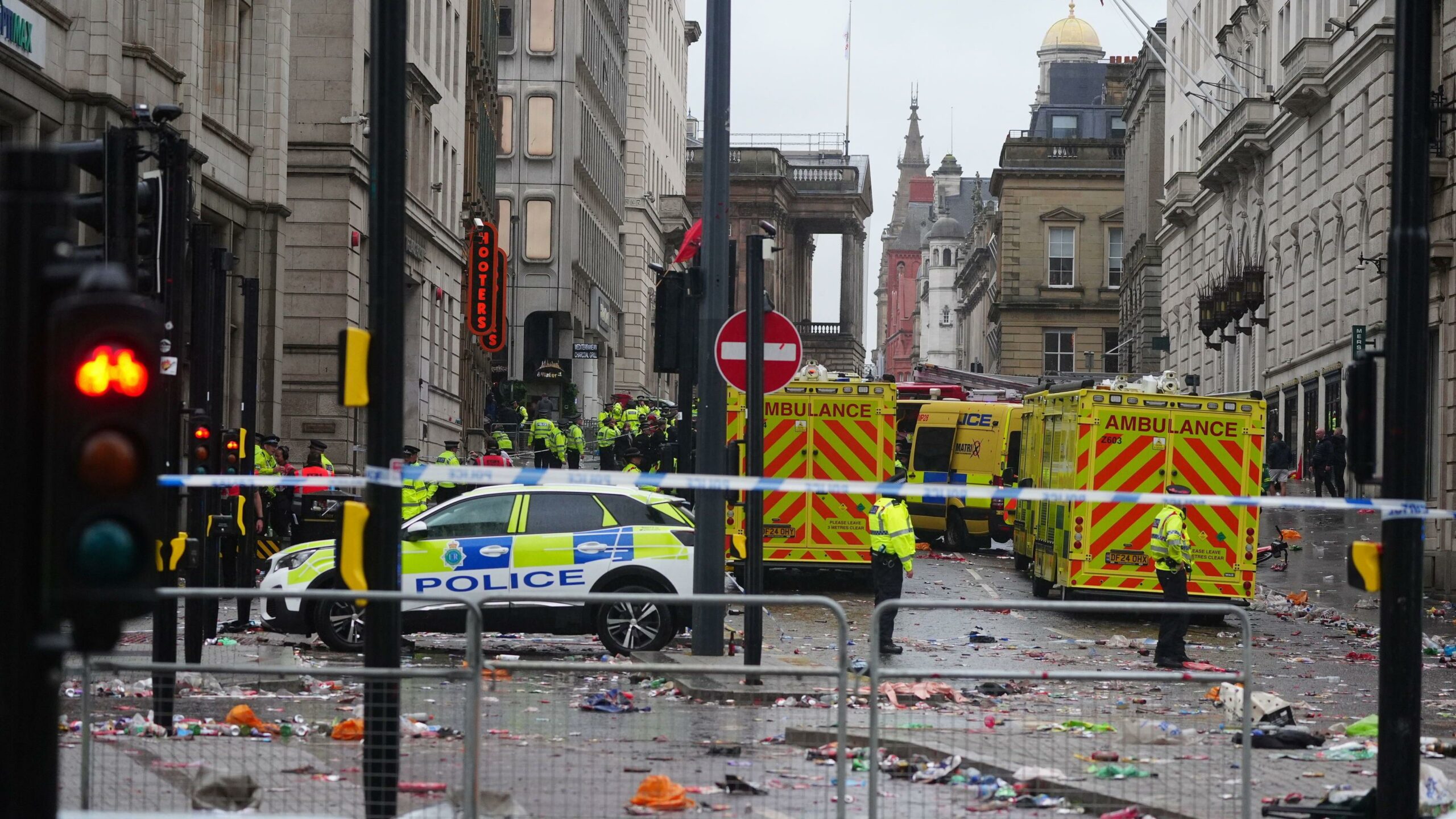 Attempted murder arrest after football parade crash Attempted murder arrest after football parade crash