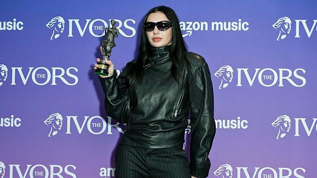 ‘I’m hardly Bob Dylan’: Charli XCX wins songwriter of the year