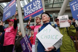 Scottish assisted dying bill passes first vote Scottish assisted dying bill passes first vote